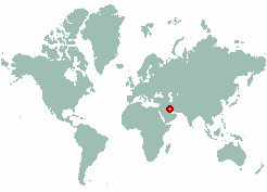 Mihna Taha in world map